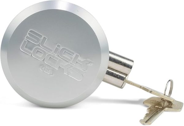 SLICK LOCK (qty1) Slick Locks AL-PL-1 - Hockey Puck Lock - Aluminum Security Lock