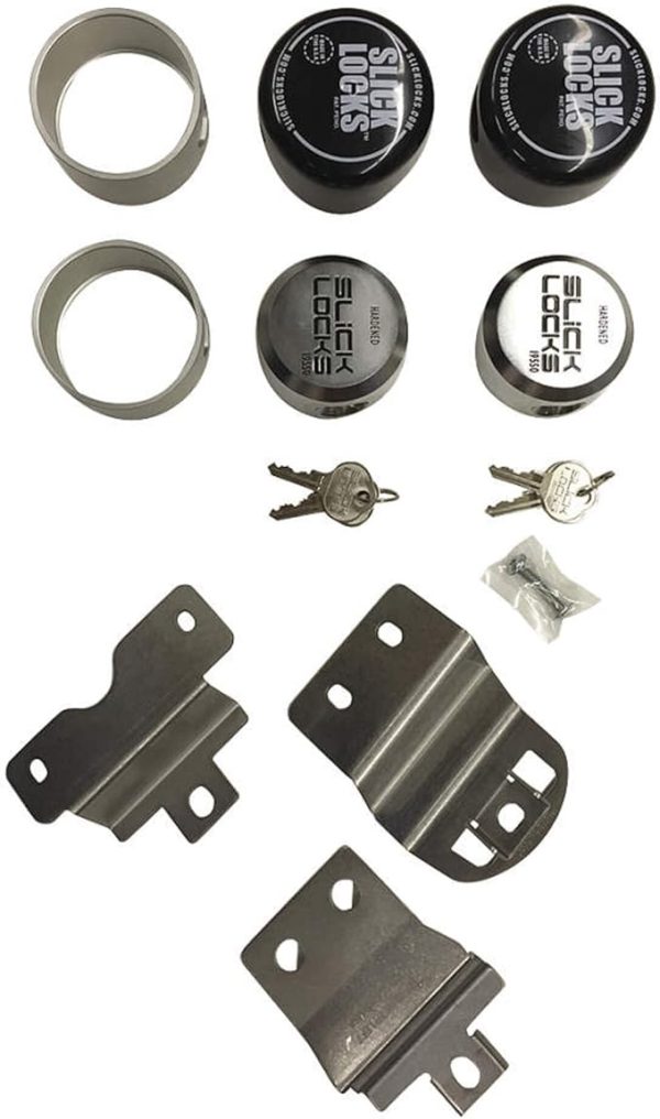 Slick Locks Dodge Ram Promaster Kit Complete with Spinners, Weather covers and Locks