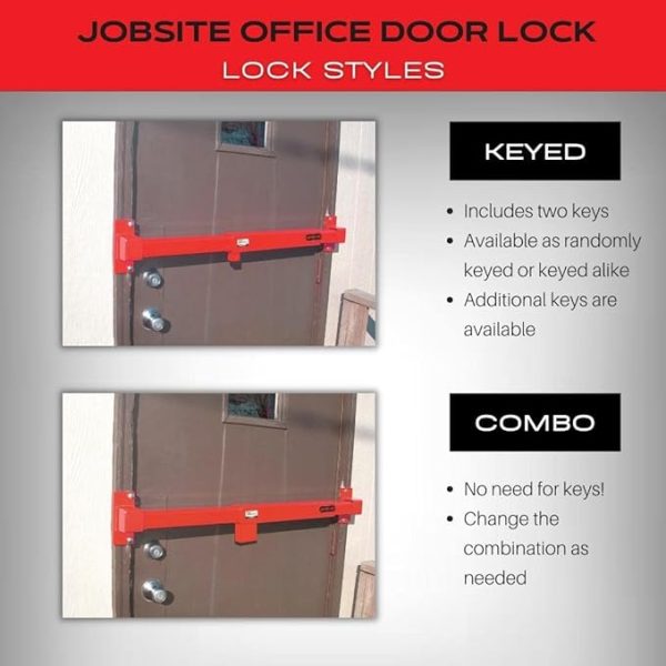 Equipment Lock Co. Jobsite Office Door Lock Keyed Alike - Image 6