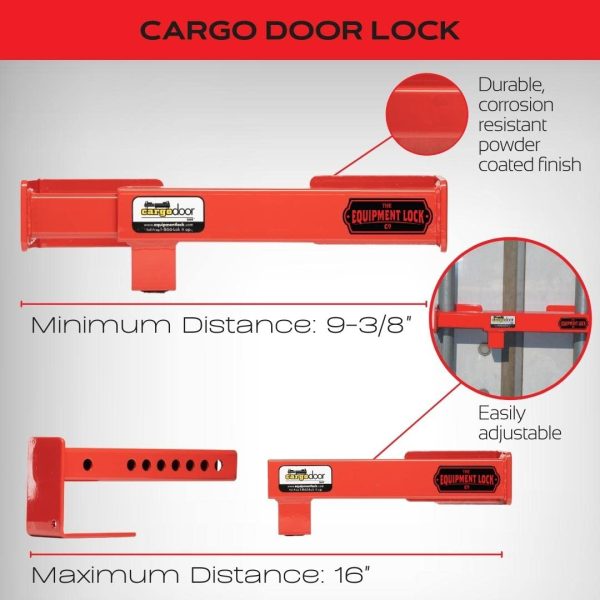 Equipment Lock Co. Cargo Door lock Keyed Alike, CDL-KA - Image 6