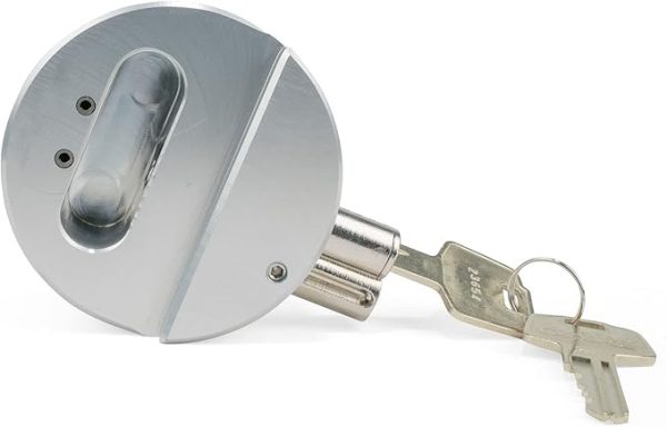 SLICK LOCK (qty1) Slick Locks AL-PL-1 - Hockey Puck Lock - Aluminum Security Lock - Image 2