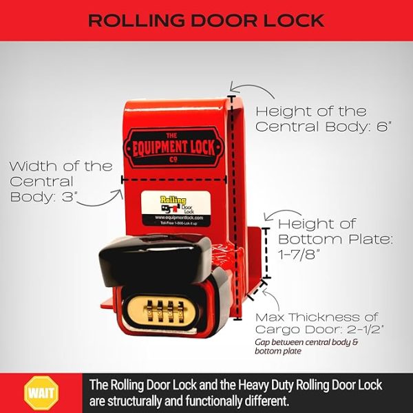 Equipment Lock Co. Heavy-Duty Cargo Door Lock, Keyed Alike - Image 5